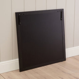 The Furniture Market Industrial Square Black Framed Metal Window Wall Mirror 90Cm X 90Cm - thumbnail 7