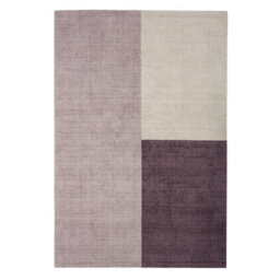 Purple Geometric Handmade Luxurious Modern Wool Rug Easy To Clean Living Room And Bedroom-120Cm X 170Cm - thumbnail 6