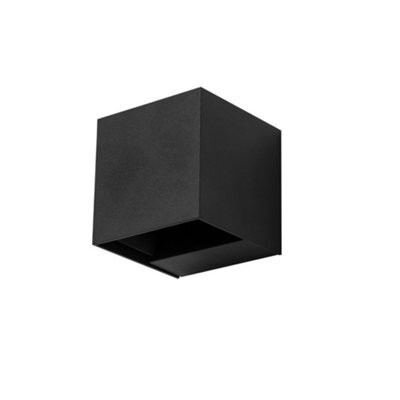 Luminosa Lighting Luminosa Rex Outdoor Led Wall Fixture Urban Grey Ip54 5.2W 4000K 267Lm