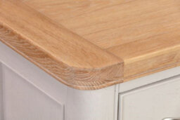 Buttercup Farm Bologna Painted 3 Over 4 Chest Of Drawers - L40 X W125 X H787 Cm - Oak - thumbnail 4