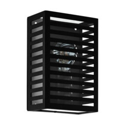 Eglo Alamonte 3 Black Metal Ip44 Outdoor Wall Light, (D) 17Cm - thumbnail 2