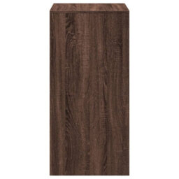 Berkfield Bar Table Brown Oak 51X50X103.5 Cm Engineered Wood - thumbnail 5