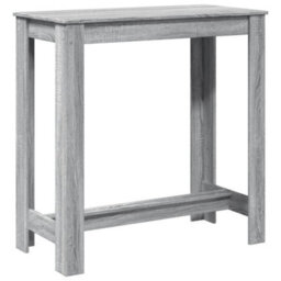 Berkfield Bar Table Grey Sonoma 102X50X103.5 Cm Engineered Wood - thumbnail 6