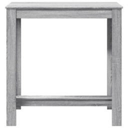 Berkfield Bar Table Grey Sonoma 102X50X103.5 Cm Engineered Wood - thumbnail 4