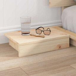 Walplus Modern Engineered Wood Floor Bed Frame With Bedside Table And Headboard For Bedroom - thumbnail 3