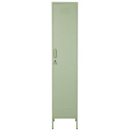 Beliani Storage Unit Frome Metal Light Green - thumbnail 5
