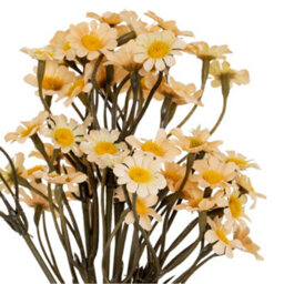 Hill Interiors Daisy Artificial Flower Cream (One Size) - thumbnail 1