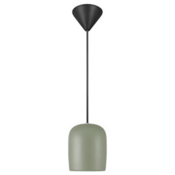 Nordlux Notti Metal Pendant Light Hand Blown Glass Green,mains - thumbnail 2