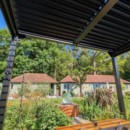 Sunopy 3X4M Premium Aluminium Matte Black Freestanding Pergola - thumbnail 4