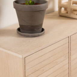 Furniture To Go Linley 4 Door Sideboard In White Oak - thumbnail 8