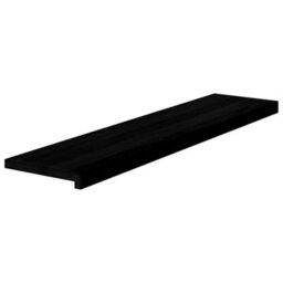 Berkfield Stair Treads 8 Pcs Dark Brown 110X30X2 Cm Solid Wood Oak - thumbnail 3