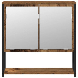 Walplus Bathroom Furniture Set With Storage 2 Pcs Brown 60 X 30 X 60 Cm - thumbnail 7