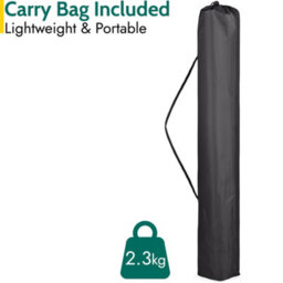 Trail Outdoor Leisure Folding Camping Chair With Cup Holder Black 2 Pack - thumbnail 6