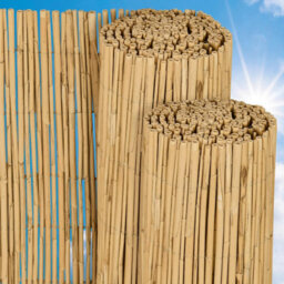 Prime Plus 1.8M X 3M Extra Thick Natural Bamboo Peeled Reed Fence Outdoor Garden - thumbnail 1