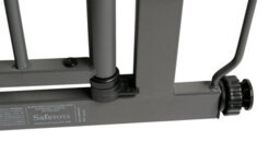 Bettacare Auto Close Stair Gate, 103.8Cm - 110.8Cm, Slate Grey, Pressure Fit Safety Gate, Baby Gate - thumbnail 9