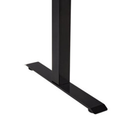Beliani Manual Adjustable Standing Desk Destines 120 Cm 72 Cm Brown/ Black - thumbnail 7