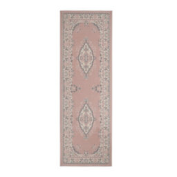 Melrose Colorama Traditional Blush Large Indoor Area Runner Rug 67/300Cm - thumbnail 4