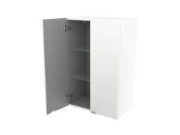 GoodHome Imandra Deep Gloss White Bathroom Double Wall Cabinet (H)90Cm (W)60Cm - thumbnail 3