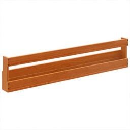 Berkfield Wall-Mounted Shoe Racks 2 Pcs Wax Brown 110X8.5X23.5 Cm Solid Wood Pine - thumbnail 8