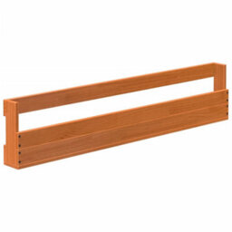 Berkfield Wall-Mounted Shoe Racks 2 Pcs Wax Brown 110X8.5X23.5 Cm Solid Wood Pine - thumbnail 5