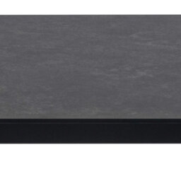 Wyld Haus Mexico 8-Seater Matt Black Ceramic Dining Table With Steel Base - thumbnail 6