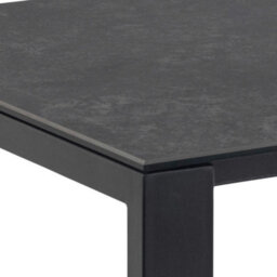 Wyld Haus Mexico 8-Seater Matt Black Ceramic Dining Table With Steel Base - thumbnail 8