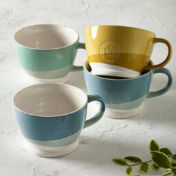 Pure Table Top Kew Gardens Set Of 2 Blue Recycled Mug 350Ml - thumbnail 2