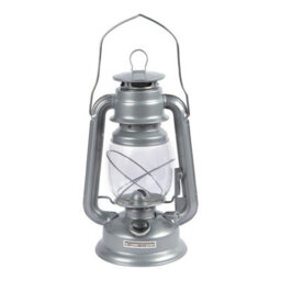 Redwood Leisure Redwood Metal Paraffin Hurricane Lantern - 30Cm - Silver