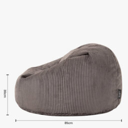 icon Kingston Beanbag Corduroy Charcoal - thumbnail 9