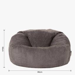 icon Kingston Beanbag Corduroy Charcoal - thumbnail 8