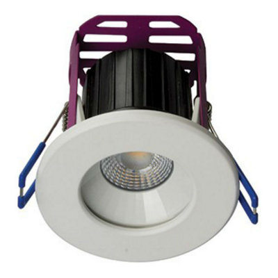 Robus Rra083060-01 Ramada Dimmable Led Downlight 3000K - 7W (White / Brushed Chrome)
