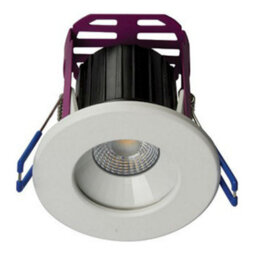Robus Rra083060-01 Ramada Dimmable Led Downlight 3000K - 7W (White / Brushed Chrome)