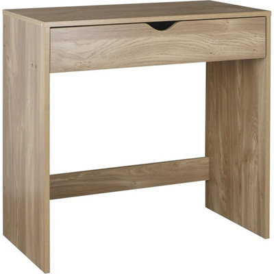 Stylish Wooden Small Dressing Table - 1 Handleless Drawer For Modern Workspaces - image 1