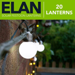 The Solar Centre Elan Solar Festoon Lights - 20 Leds - thumbnail 2