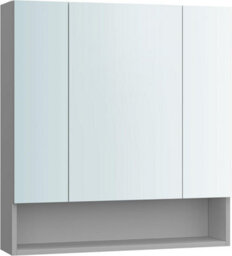 Vasagle Bathroom Mirror Cabinet, Bathroom Cabinet With Mirror, Wall Mirror Cabinet, Open Compartment, Adjustable Shelves - thumbnail 6