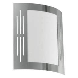 Ip44 Stainless Steel Outdoor Wall Light - Modern Square Design For Porches