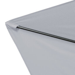 VRUC Outdoor Patio Garden Parasol Sun Shade Umbrella With Crank Handle & Tilt 2X3M Grey - thumbnail 7