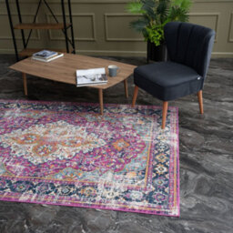 The Rugs Marrakech Collection Vintage Rugs In Multicolour  430 - thumbnail 6