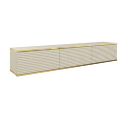 Arte Elegant Moro Floating Tv Cabinet H300mm W1750mm D320mm In Beige - Modern Entertainment Center - thumbnail 1