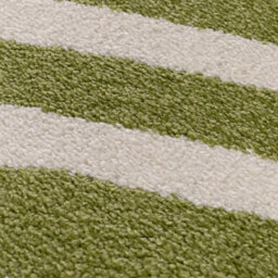 The Rugs Joli Green And White Striped Rug Soft Dense Pile Easy To Clean And Pet Friendly For Living Rooms And Bedrooms - thumbnail 5
