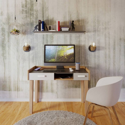 Arte Mood-07 - Modern And Functional Desk - Chic Study Furniture For Streamlined Work Areas (H)810mm (W)1110mm (D)550mm - image 1