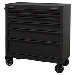 Sealey Rollcab 6 Drawer 915mm With Soft Close Drawers Ap3606Be - thumbnail 7