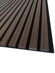 AVER-GROWTH 4-Piece Set Of Contemporary Wooden Acoustic Wall Panels 60 X 60 Centimetres Light Grey Oak Finish - thumbnail 3