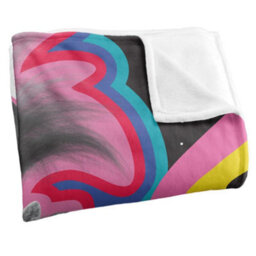 Trolls Sing It Together Silky Soft Touch Blanket Multicoloured (One Size) - thumbnail 2