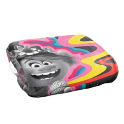 Trolls Sing It Together Silky Soft Touch Blanket Multicoloured (One Size) - thumbnail 3