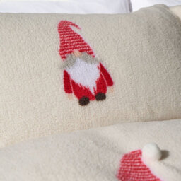 OHS Tufted Gonk Teddy Fleece Duvet Cover With Pillowcase Bedding Set - thumbnail 3