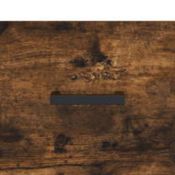 Berkfield Bedside Cabinet Smoked Oak 40X35X47.5 Cm Engineered Wood - thumbnail 9