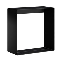 Black Aluminium Wall Mounted Shelf for Showers and Bathrooms - thumbnail 2