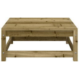 Walplus Garden Sofa Armless With Footstool Impregnated Wood Pine - 140 X 70 X 67 Cm (W X D X H) - thumbnail 8