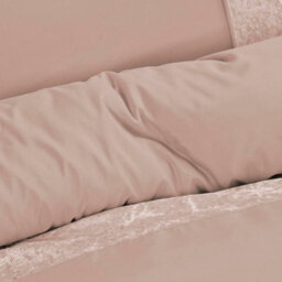 Smart Living Soft & Elegant Cosy Velvet Cuff Panel Duvet Cover Set With Pillowcases - thumbnail 3